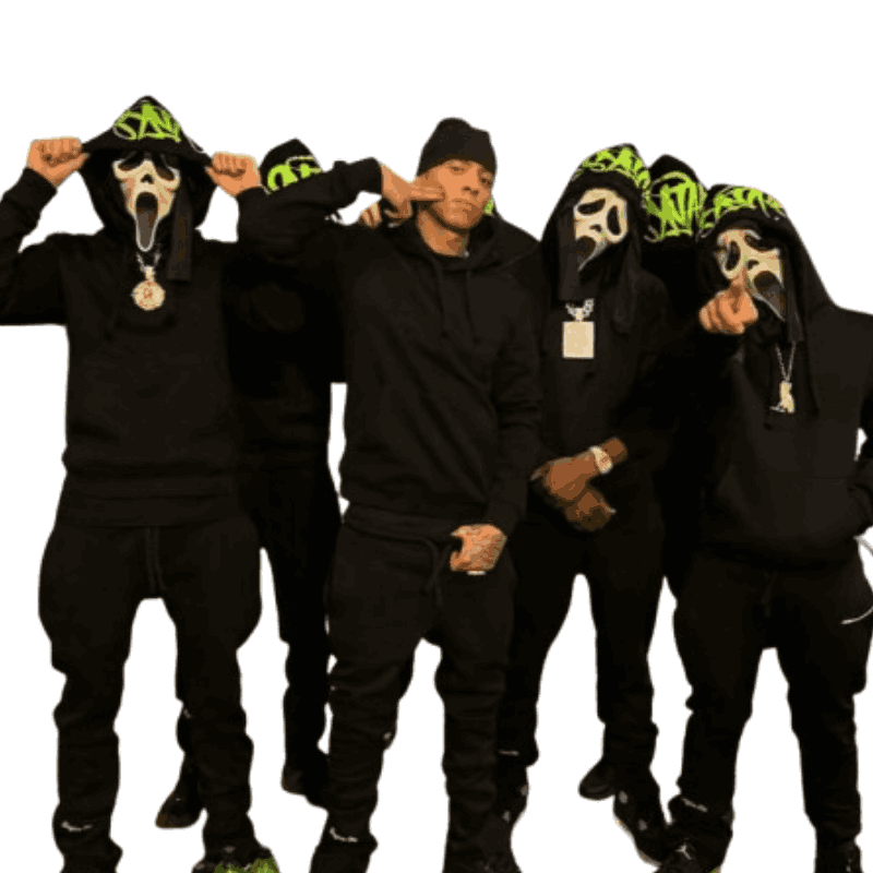 Synaworld ‘Syna Logo’ Tracksuit BlackGreen. Synaworld ‘Syna Logo’ Tracksuit BlackGreen