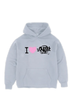 I HEART SYNA HOODY – GREY