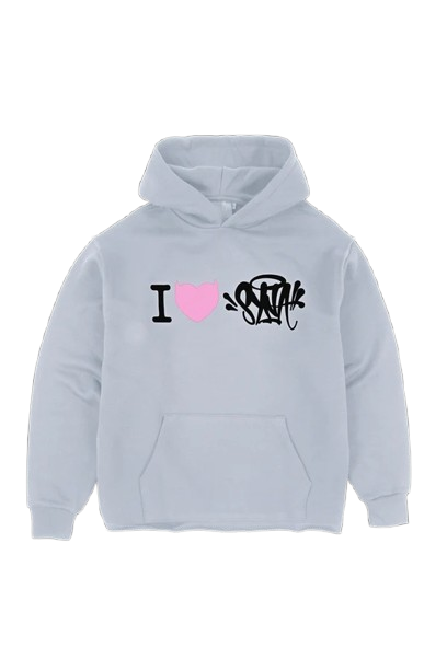 I HEART SYNA HOODY – GREY