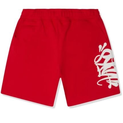 Red/White Syna World Syna Logo Short