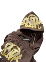 Synaworld ‘Syna Logo’ Brown Hoodie
