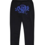 Syna World -OG JOGGER – BLACK /COBALT