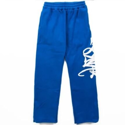 Blue/White SYNA World SYNA Logo Sweatpants