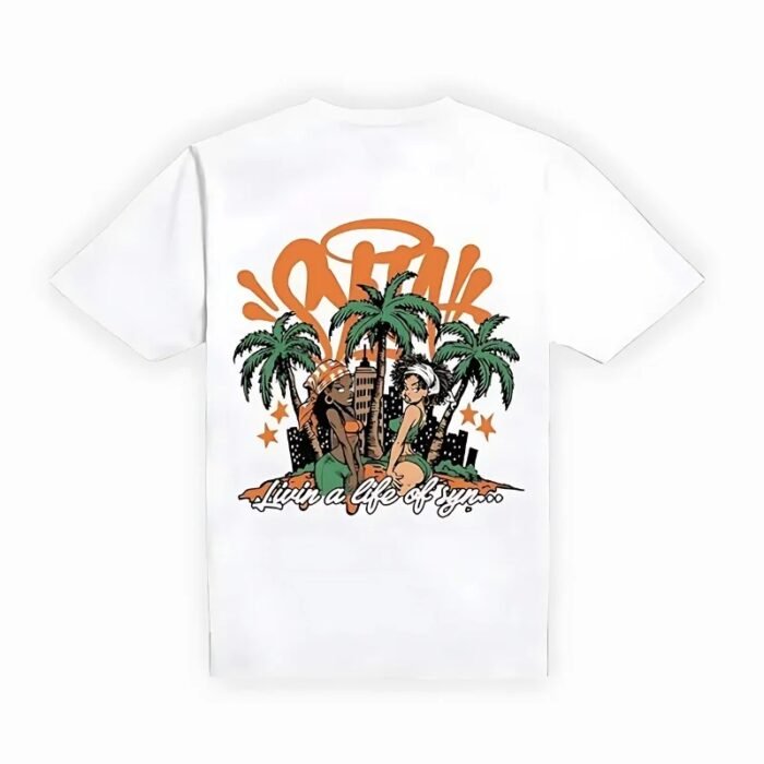 Syna World Palm Tree T-Shirt White