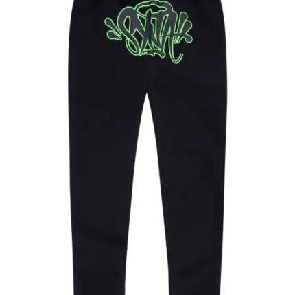Syna World – BLACK/NEON GREEN – OG JOGGER