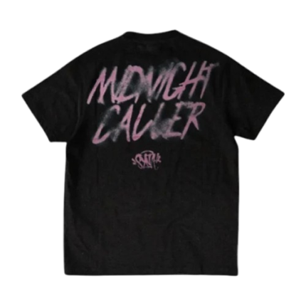Syna World Midnight T Shirt Black / Pink
