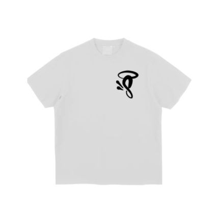 HALO ‘S’ Printed Logo T-Shirt WhiteBlack