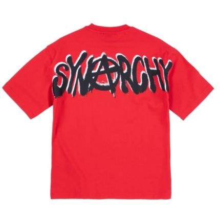 Red Synarchy Short Sleeve Tee.