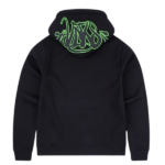 SYNA OG BLACK HOODIE NEON GREEN.