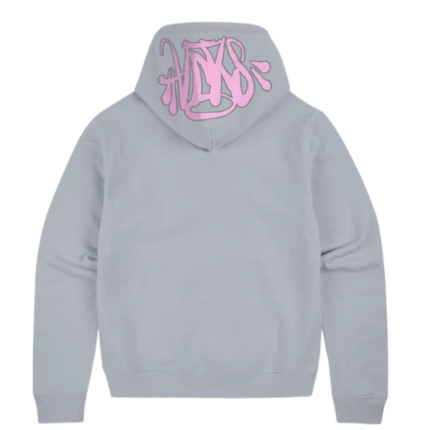 SYNA OG HOODIE GREY PINK.