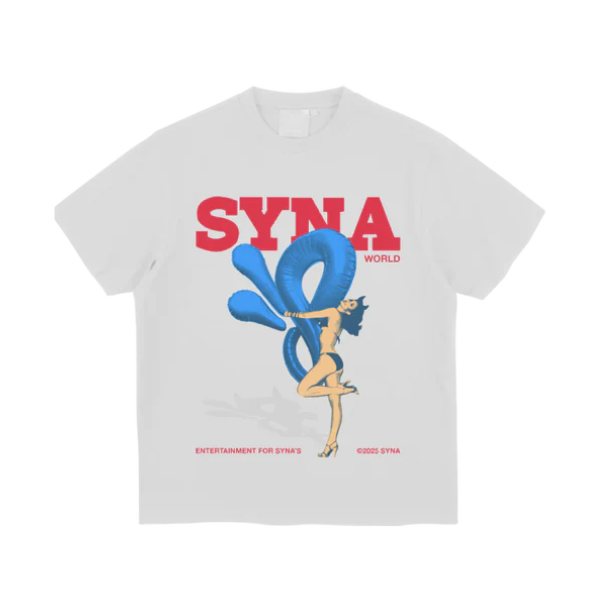 SYNA PLAYBOY TEE – WHITE SYNA PLAYBOY TEE – WHITE