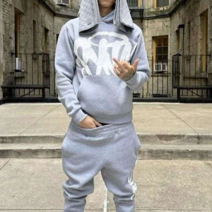 SYNA WORLD TEAM TRACKSUIT MARL GREYWHITE,