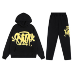 Syna Logo Synaworld Tracksuit Black Yellow