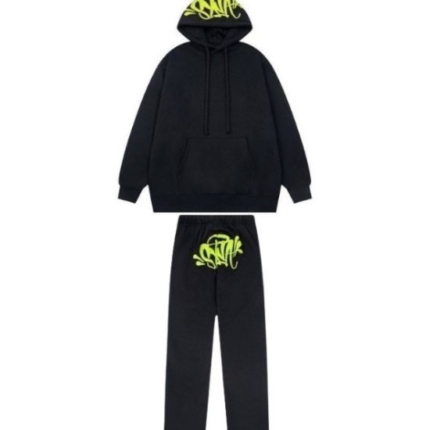 Syna Logo Synaworld Tracksuit BlackGreen.
