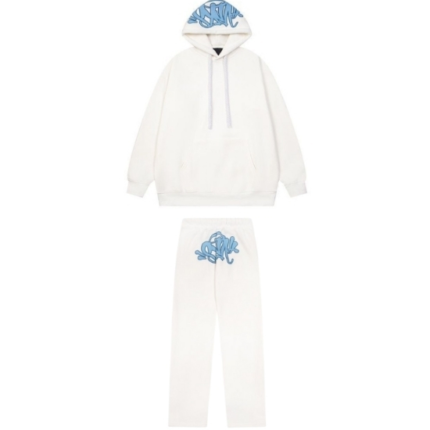 Syna Logo Synaworld Tracksuit White Blue,,