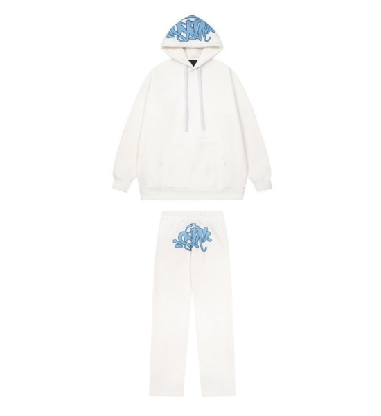 Syna Logo Synaworld Tracksuit White Blue Syna Logo Synaworld Tracksuit White Blue,,