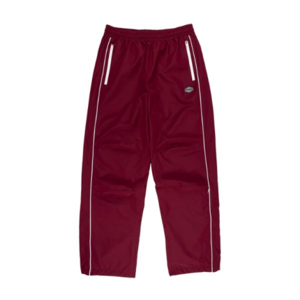 Syna Micro Ripstop Trackpant Burgundy.