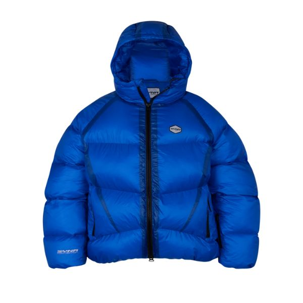 Syna Translucent Puffer Cobalt Blue. Syna Translucent Puffer Cobalt Blue.