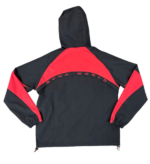 VORTEX WOVEN JACKET – RED BLACK.