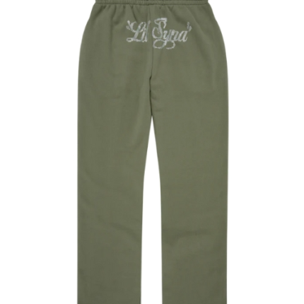 LIL SYNA RHINESTONE JOGGER KHAKI