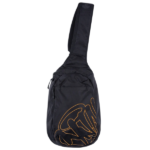 SYNA SLING BAG BLACK ORANGE.