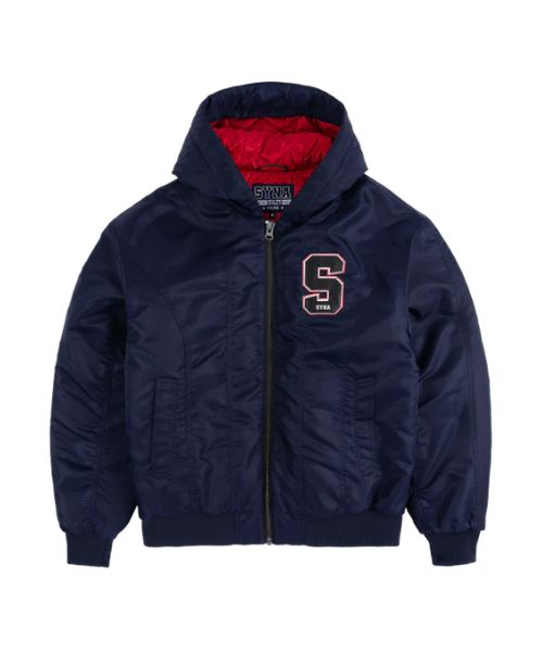 SYNA TACKLE TWILL BOMBER JACKET NAVY SYNA TACKLE TWILL BOMBER JACKET NAVY.