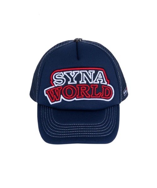 SYNA WORLD WORKWEAR TRUCKER CAP NAVY SYNA WORLD WORKWEAR TRUCKER CAP NAVY