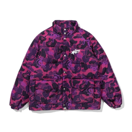Syna X Bape ABC Camo Jacket Purple