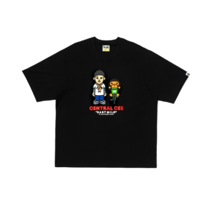 Syna X Bape Baby Milo T Shirt Black