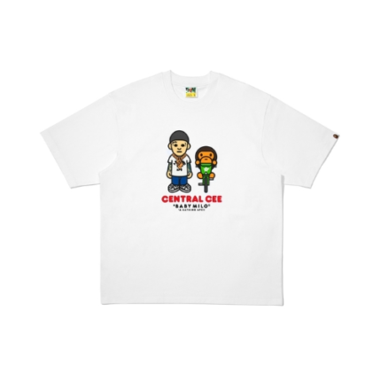 Syna X Bape Baby Milo T Shirt White