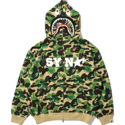Syna X Bape Capsule Collection Hoodie Green