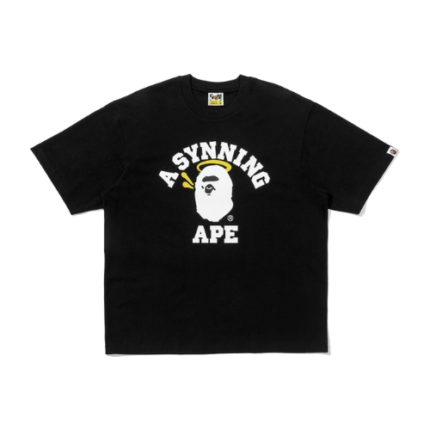 Syna X Bape Synning Ape T Shirt Black