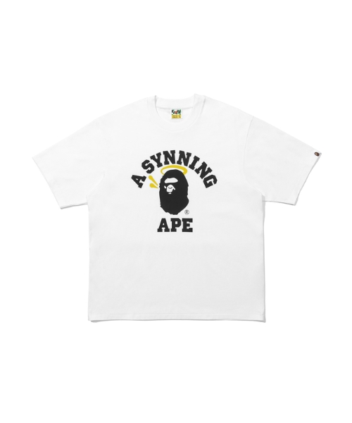Syna X Bape Synning Ape T Shirt White Syna X Bape Synning Ape T Shirt White